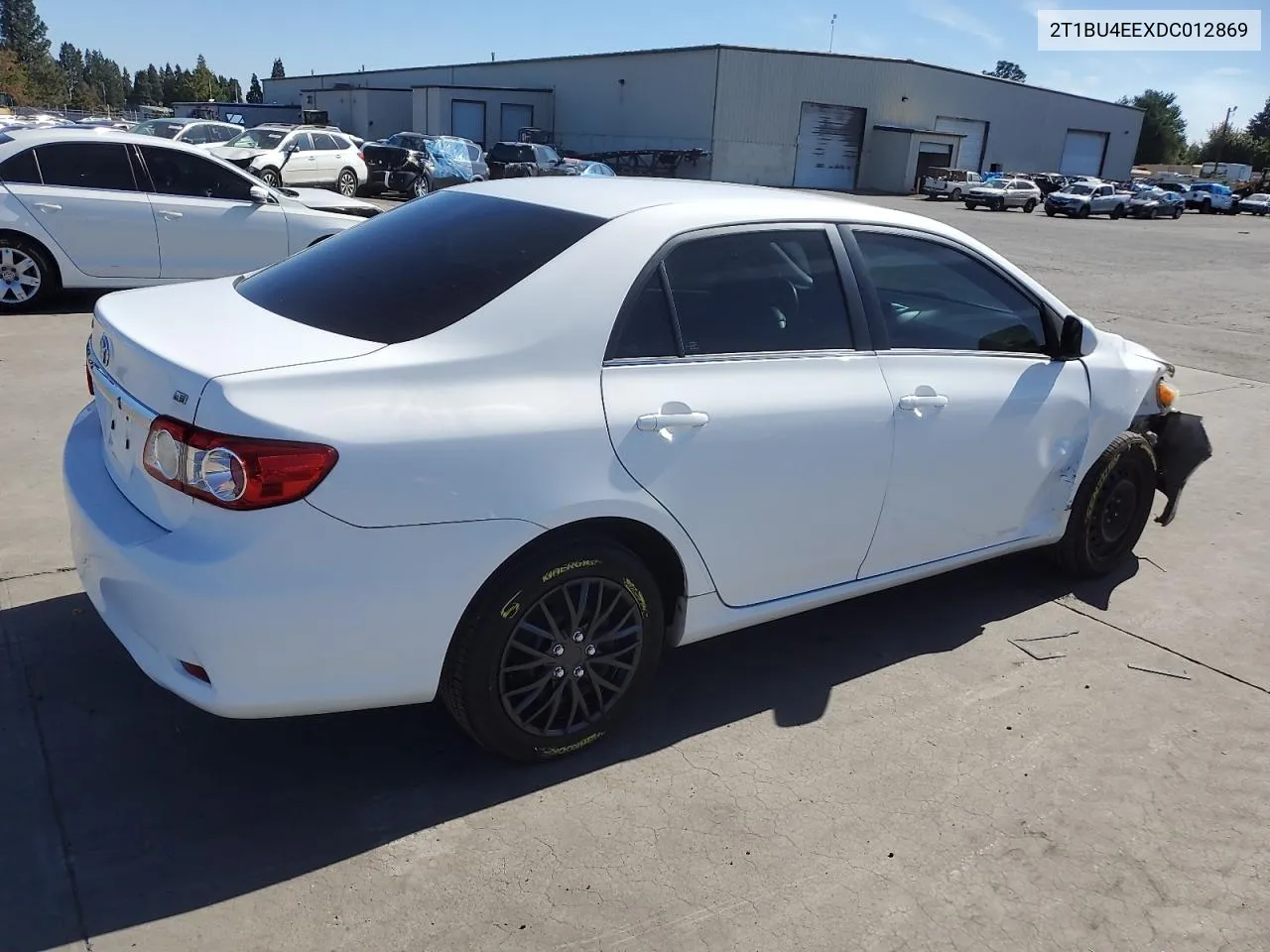 2013 Toyota Corolla Base VIN: 2T1BU4EEXDC012869 Lot: 73174454