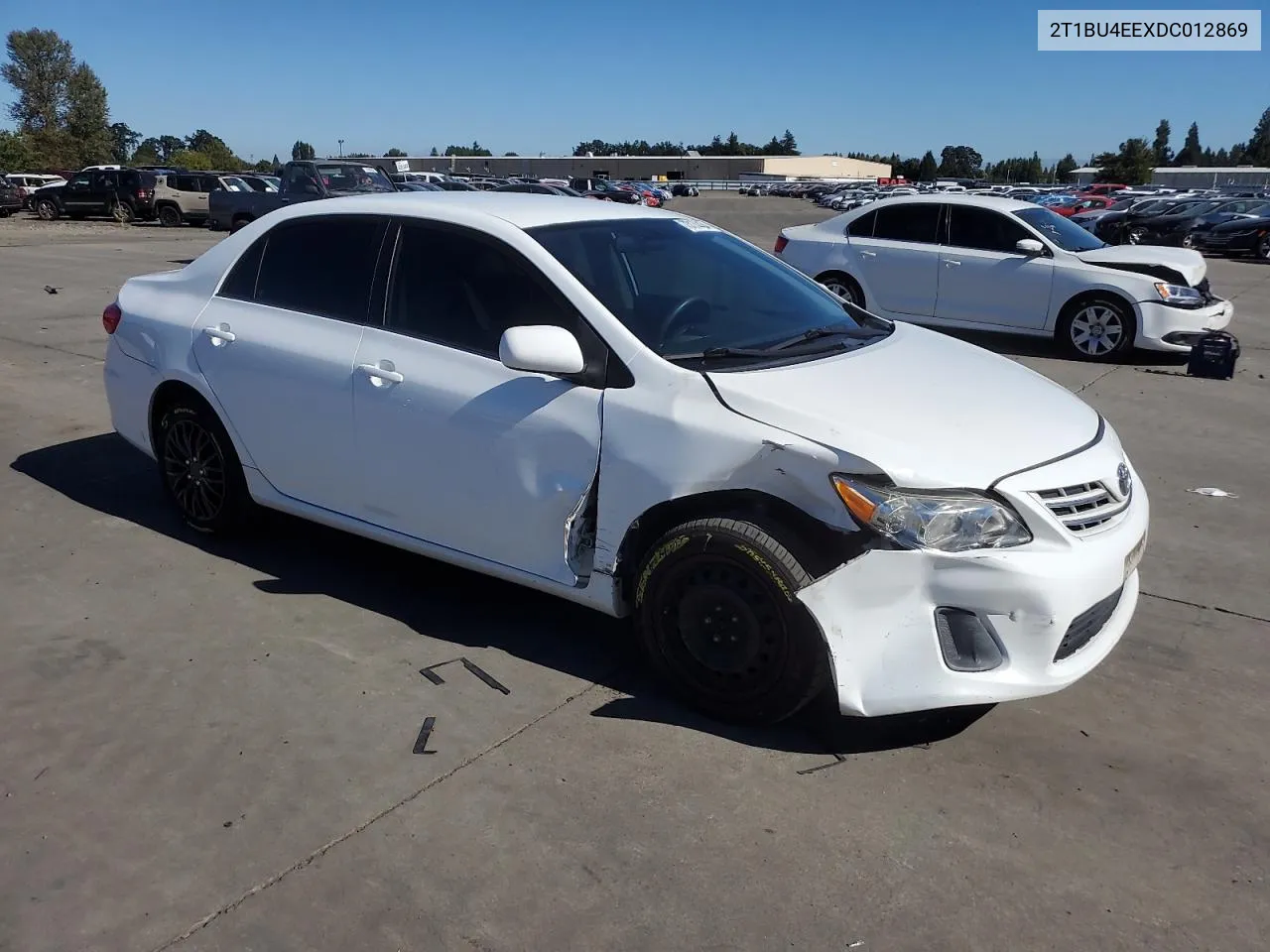 2013 Toyota Corolla Base VIN: 2T1BU4EEXDC012869 Lot: 73174454