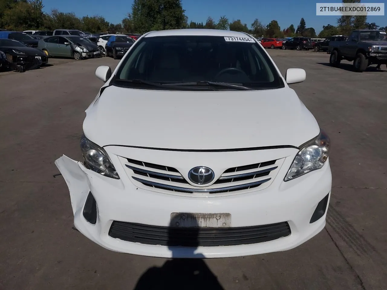 2T1BU4EEXDC012869 2013 Toyota Corolla Base