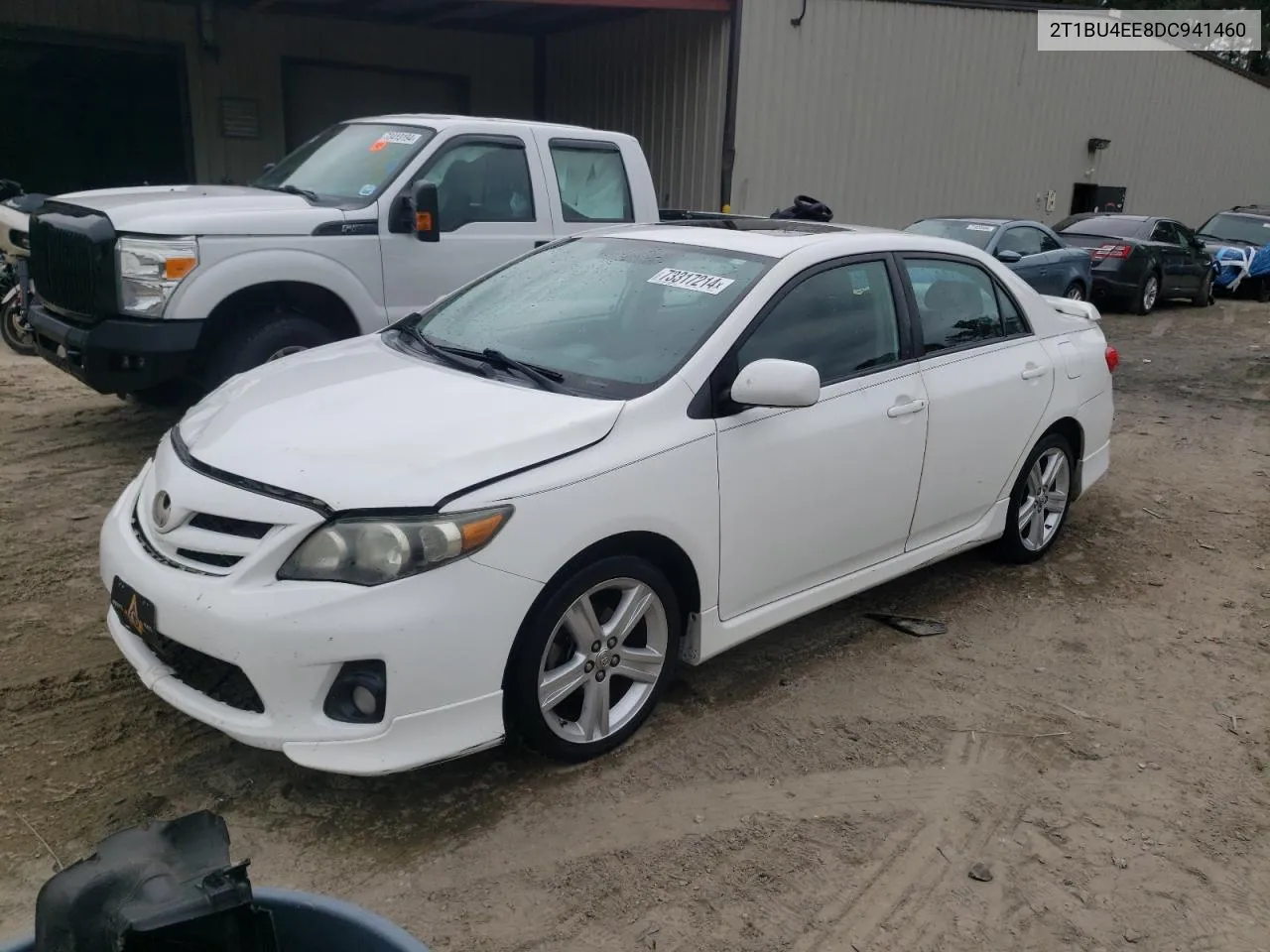 2013 Toyota Corolla Base VIN: 2T1BU4EE8DC941460 Lot: 73317214