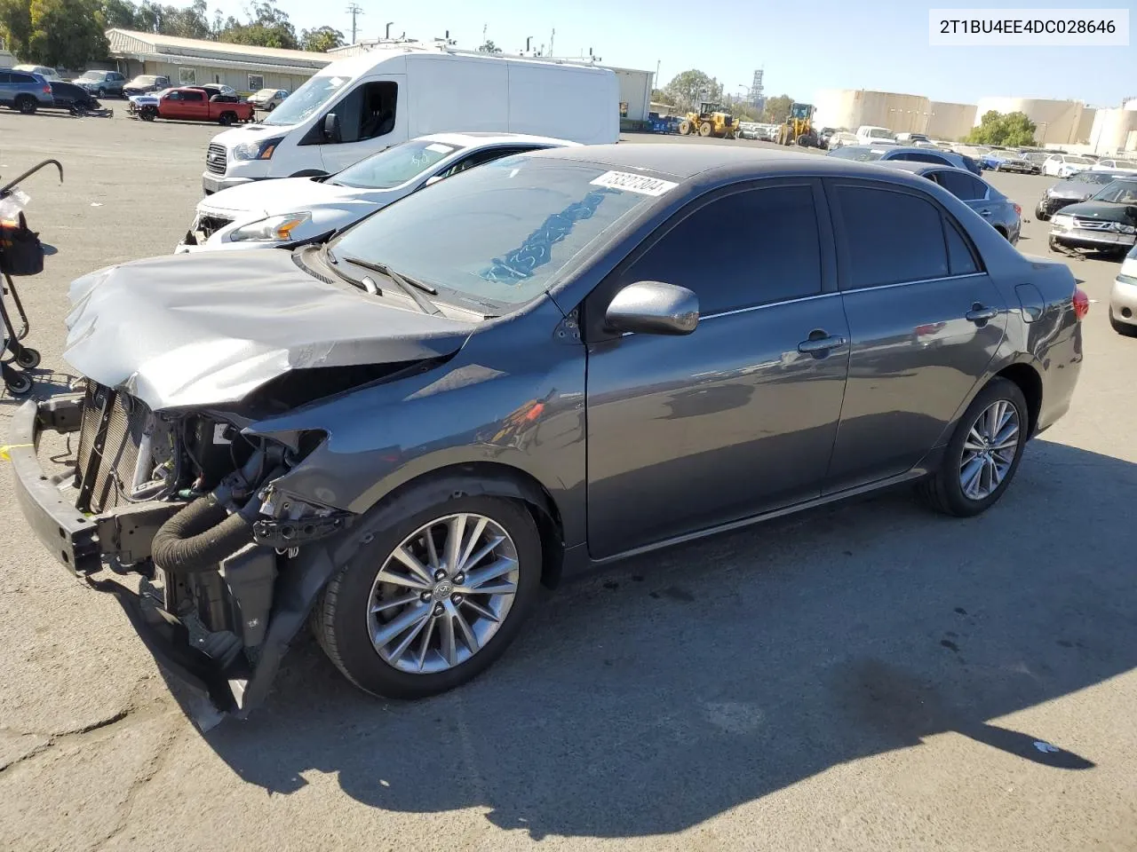 2013 Toyota Corolla Base VIN: 2T1BU4EE4DC028646 Lot: 73327304