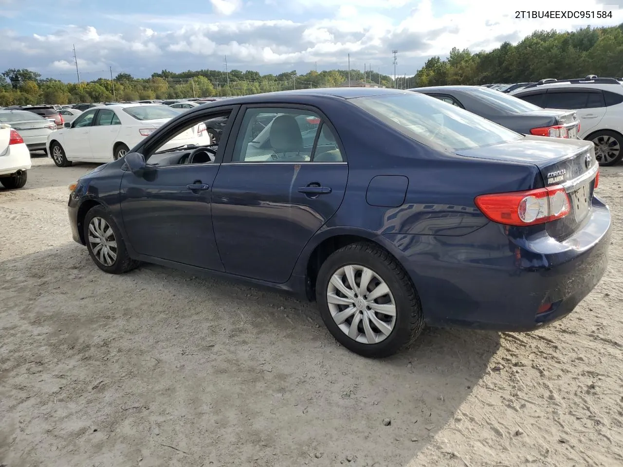 2013 Toyota Corolla Base VIN: 2T1BU4EEXDC951584 Lot: 73355684