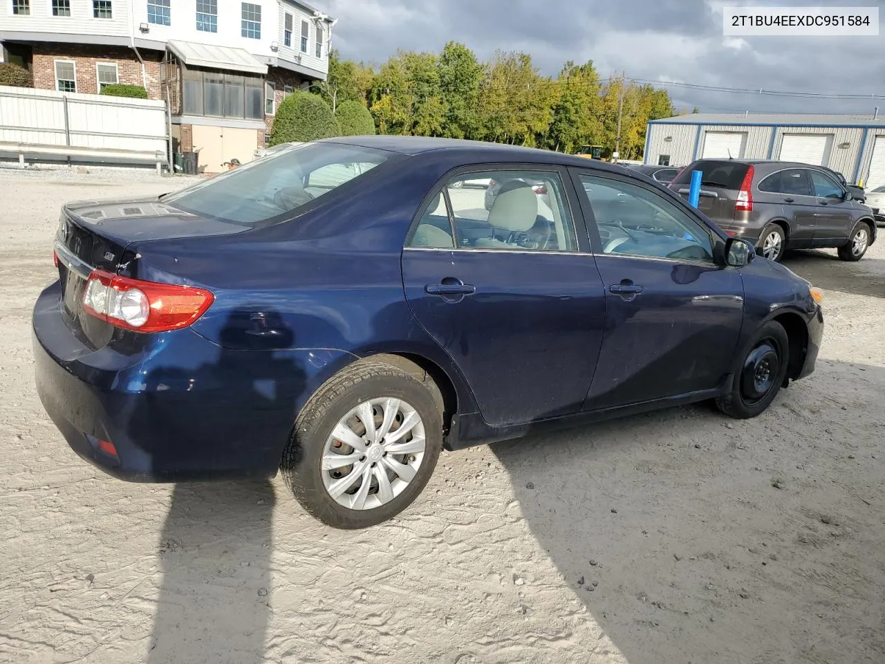 2T1BU4EEXDC951584 2013 Toyota Corolla Base