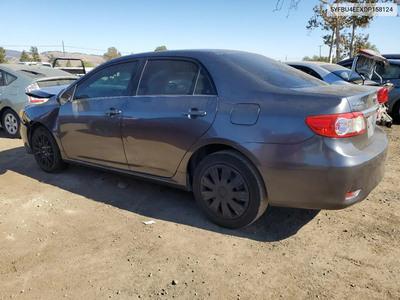 2013 Toyota Corolla Base VIN: 5YFBU4EEXDP158124 Lot: 73384794