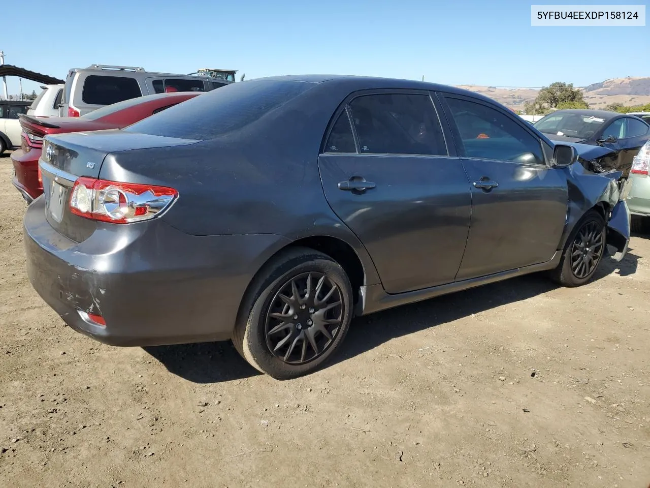 2013 Toyota Corolla Base VIN: 5YFBU4EEXDP158124 Lot: 73384794