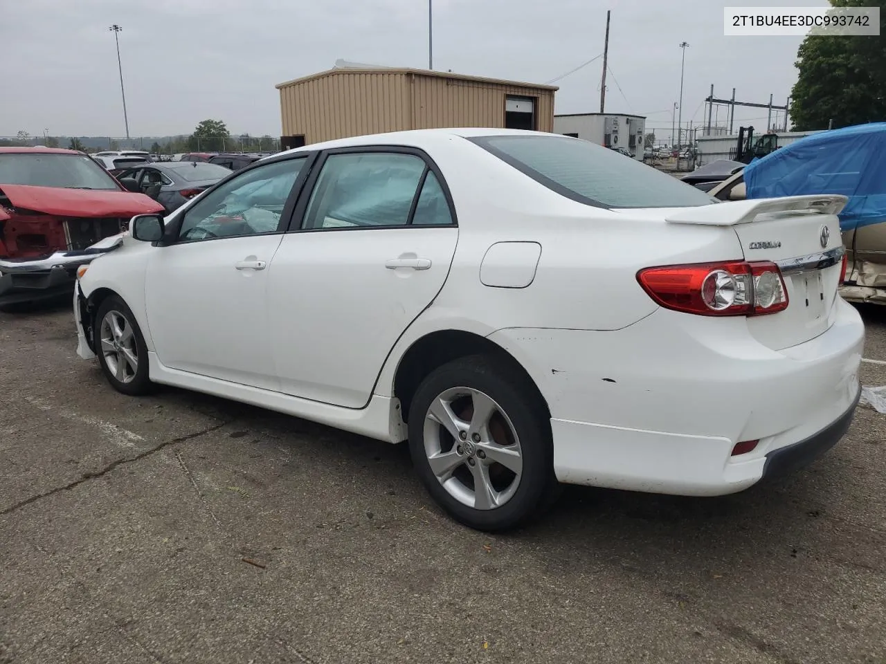 2013 Toyota Corolla Base VIN: 2T1BU4EE3DC993742 Lot: 73456734