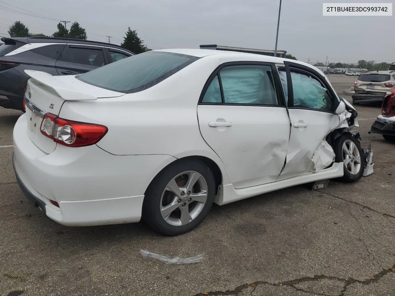 2013 Toyota Corolla Base VIN: 2T1BU4EE3DC993742 Lot: 73456734