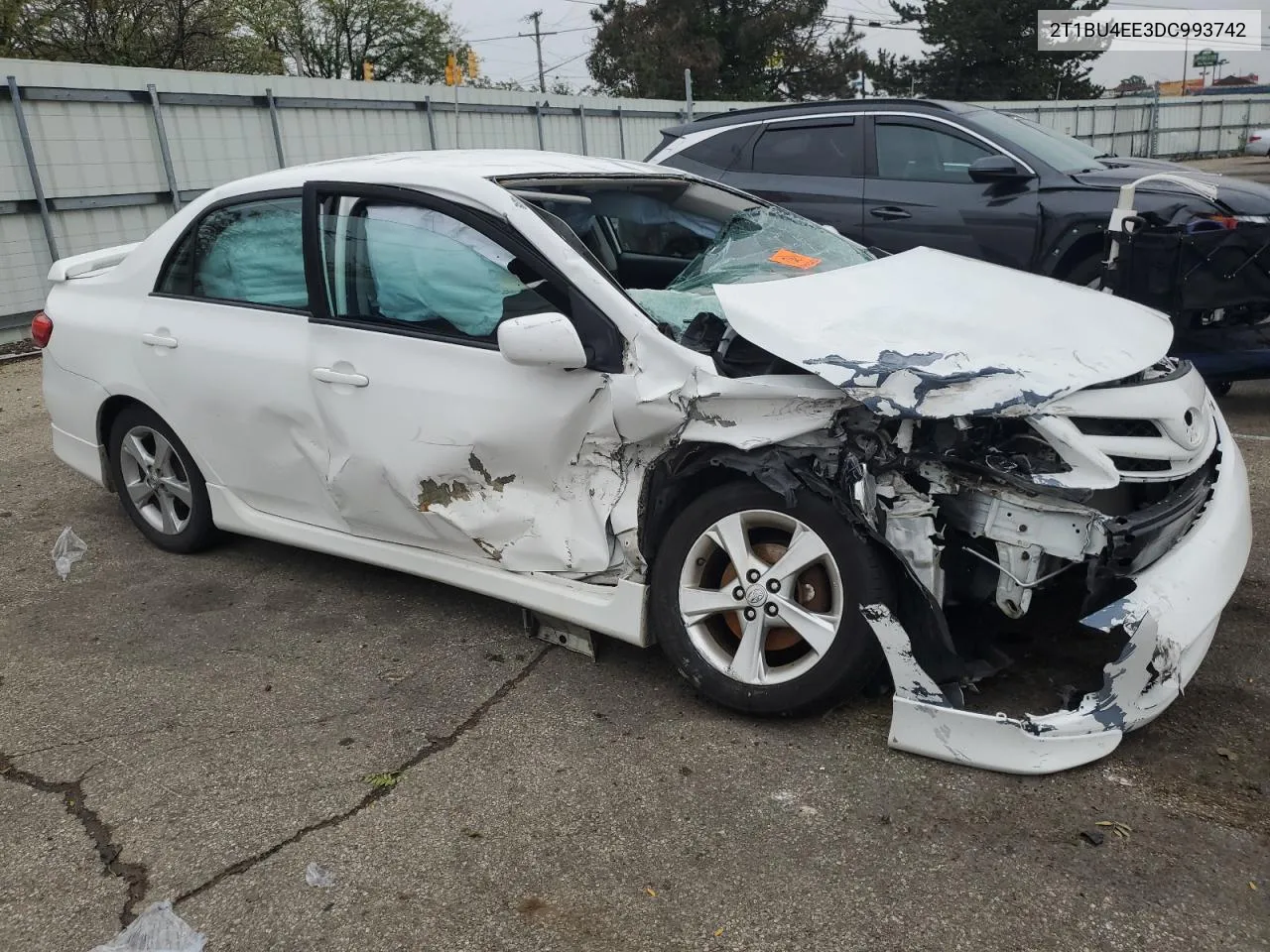 2013 Toyota Corolla Base VIN: 2T1BU4EE3DC993742 Lot: 73456734