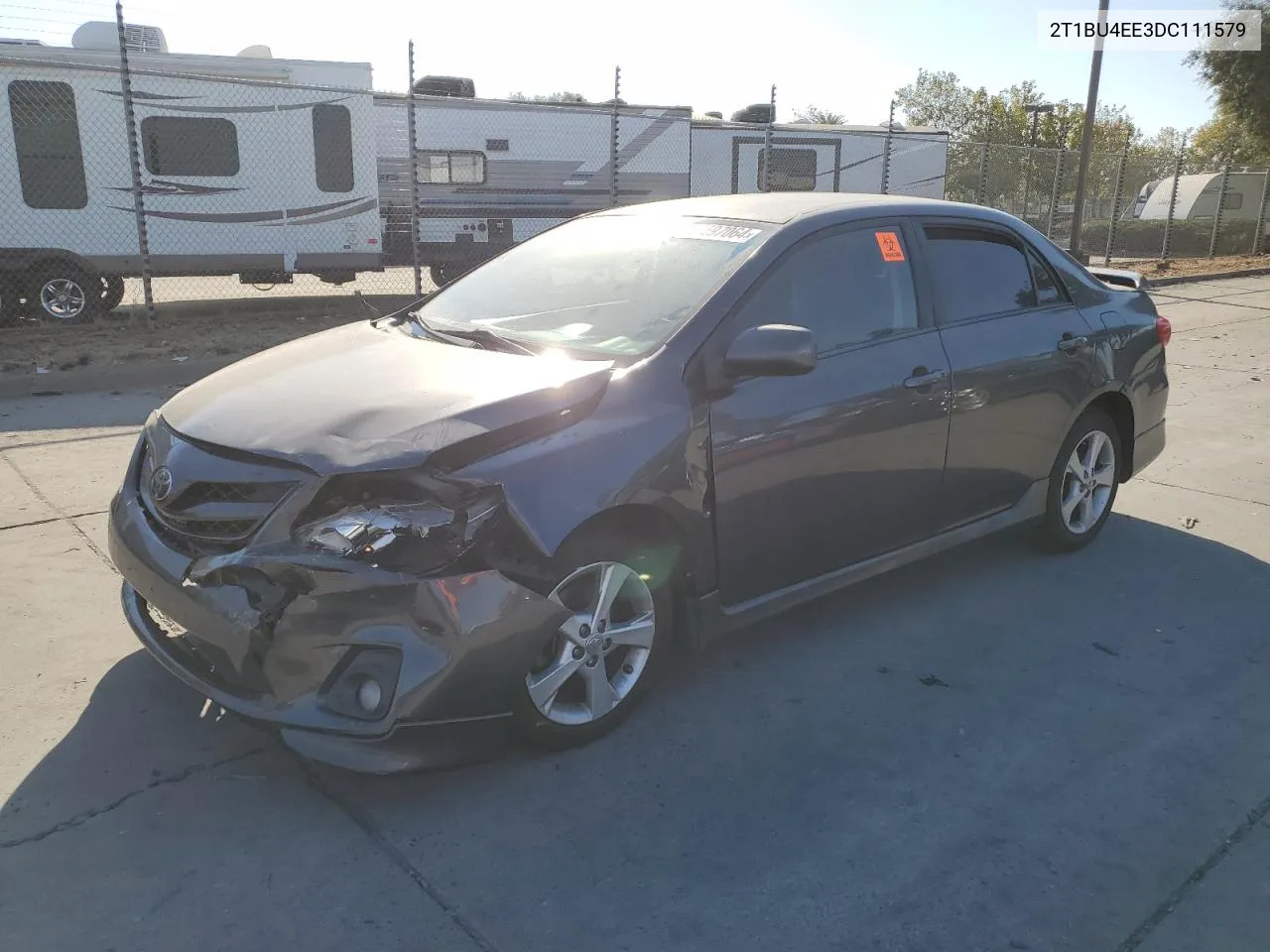 2013 Toyota Corolla Base VIN: 2T1BU4EE3DC111579 Lot: 73597064