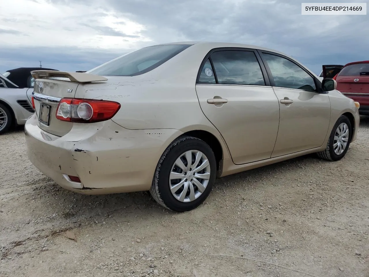 2013 Toyota Corolla Base VIN: 5YFBU4EE4DP214669 Lot: 74028984