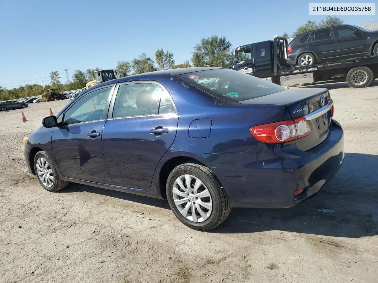 2013 Toyota Corolla Base VIN: 2T1BU4EE6DC035758 Lot: 74258884