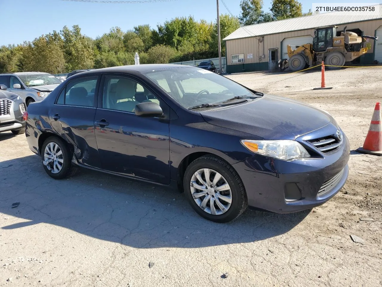 2013 Toyota Corolla Base VIN: 2T1BU4EE6DC035758 Lot: 74258884