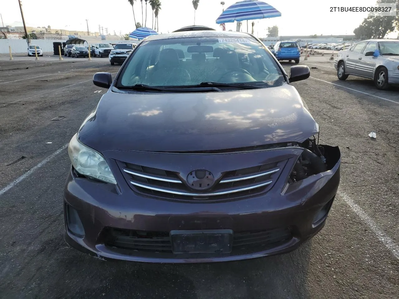 2T1BU4EE8DC098327 2013 Toyota Corolla Base