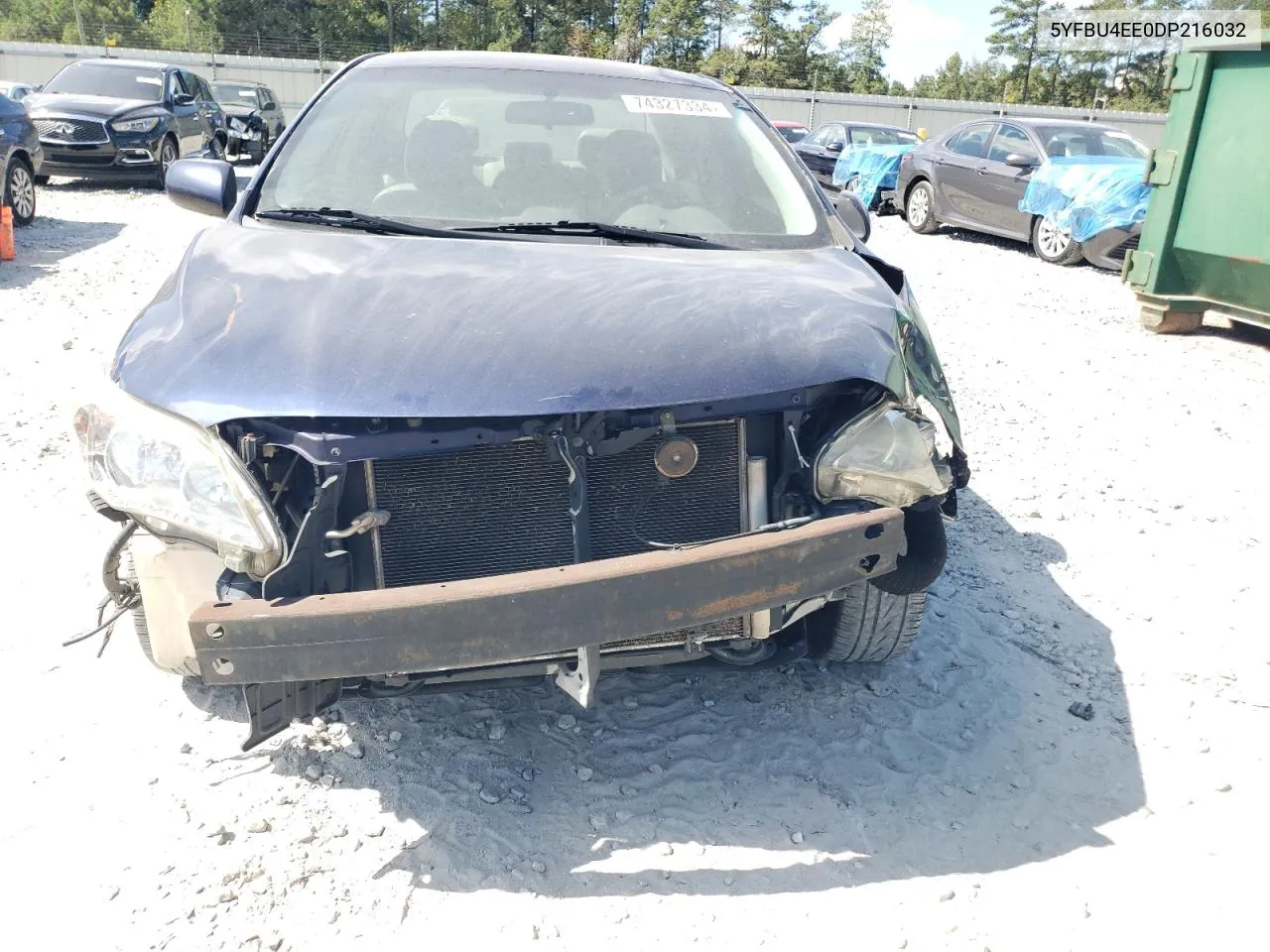 5YFBU4EE0DP216032 2013 Toyota Corolla Base