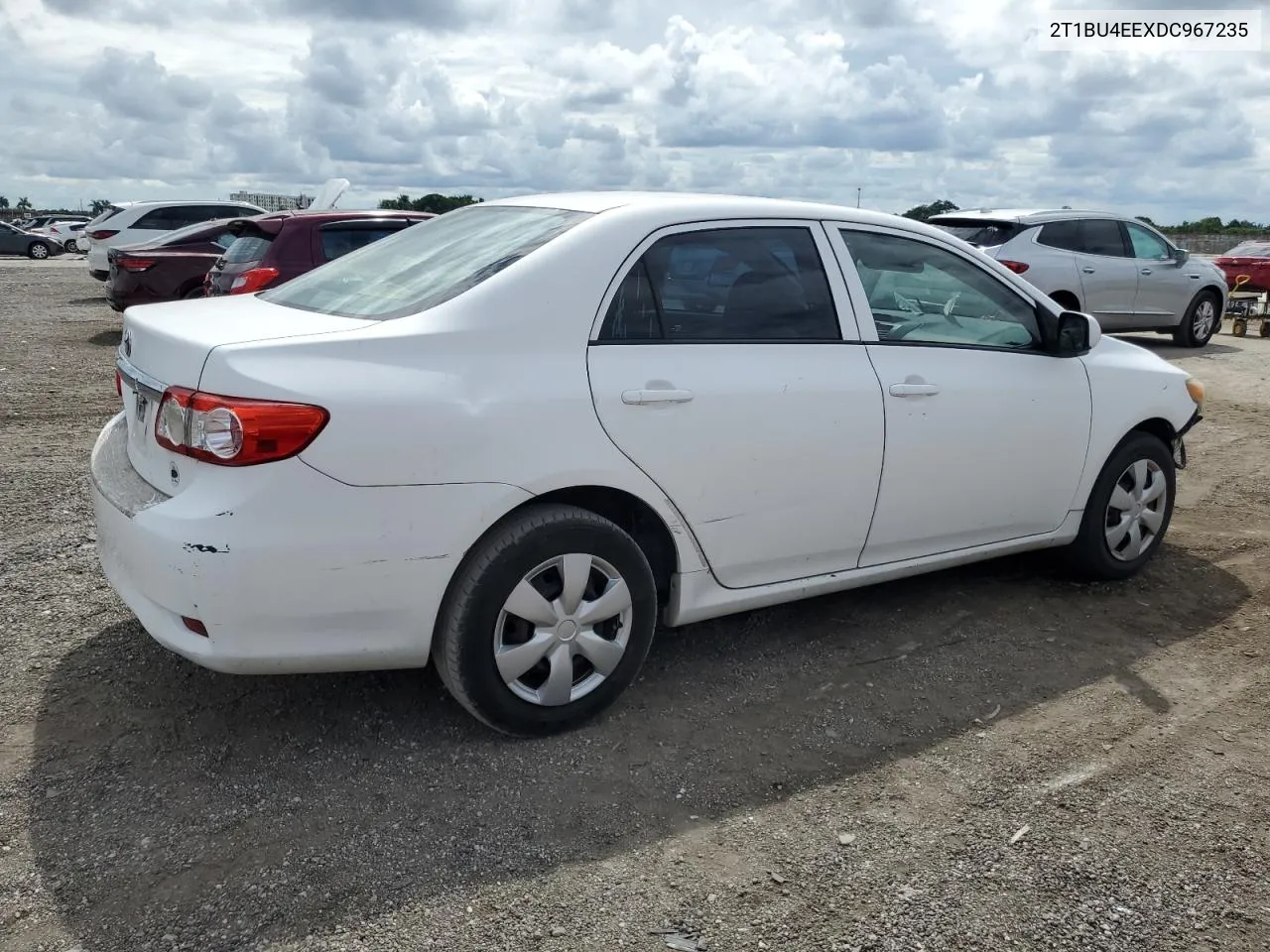 2013 Toyota Corolla Base VIN: 2T1BU4EEXDC967235 Lot: 74533344