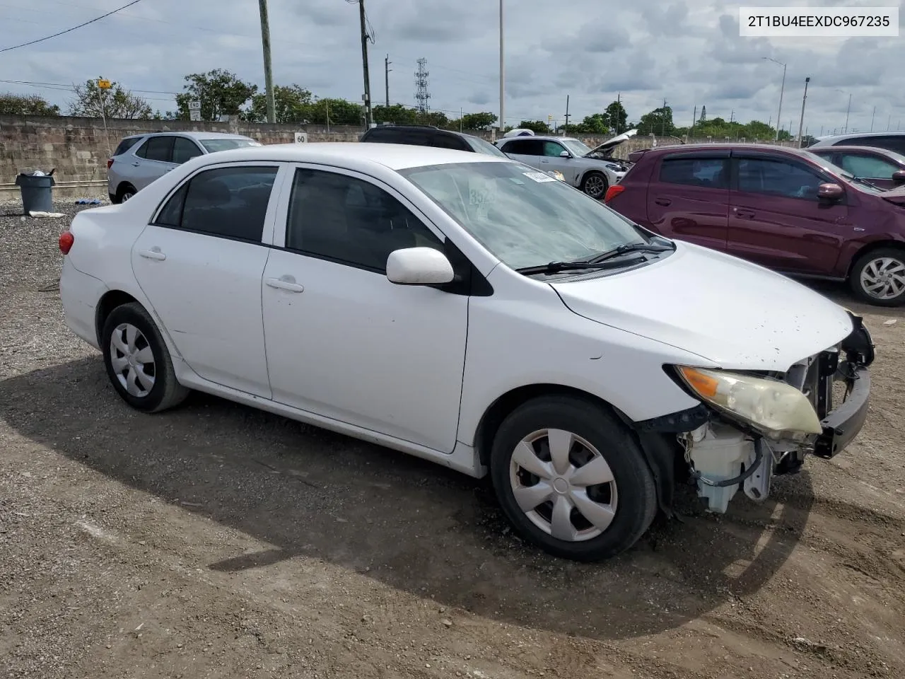 2013 Toyota Corolla Base VIN: 2T1BU4EEXDC967235 Lot: 74533344