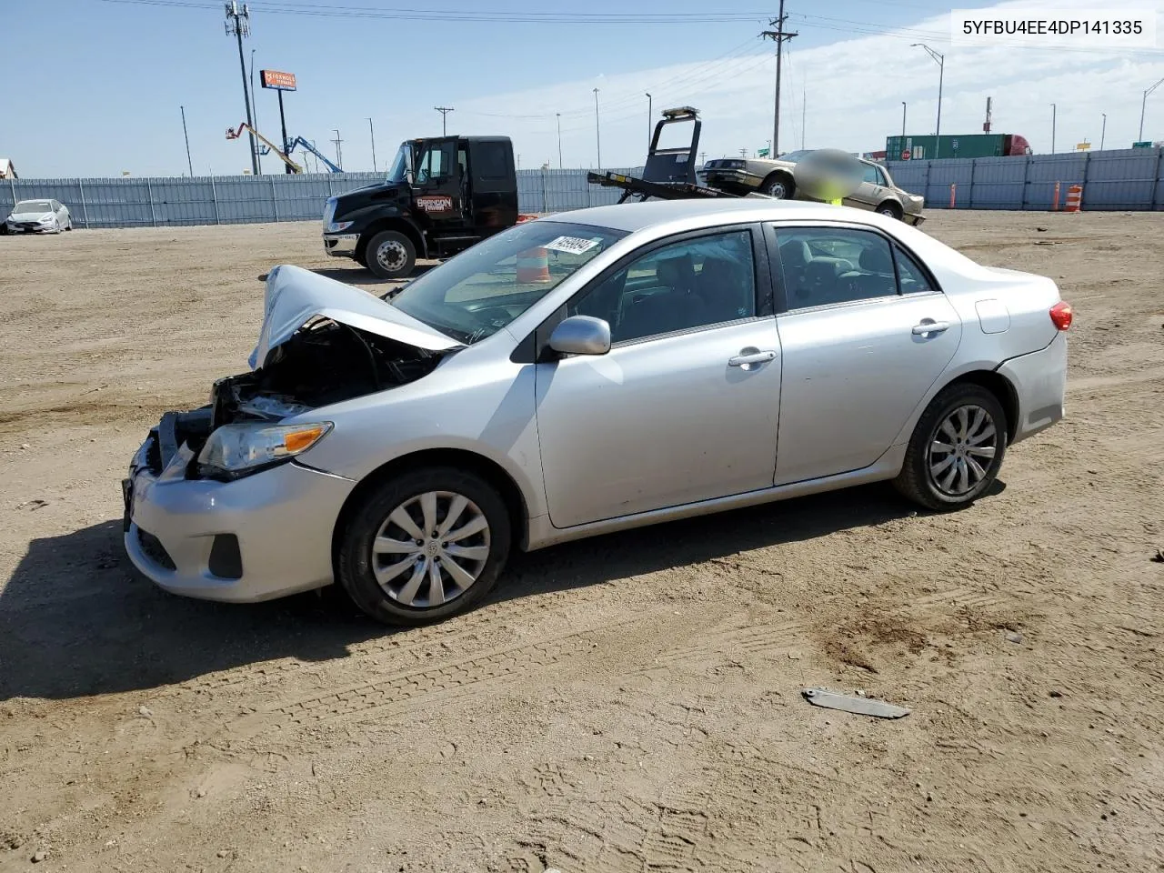 2013 Toyota Corolla Base VIN: 5YFBU4EE4DP141335 Lot: 74599894