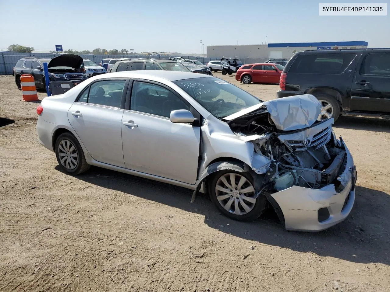 2013 Toyota Corolla Base VIN: 5YFBU4EE4DP141335 Lot: 74599894