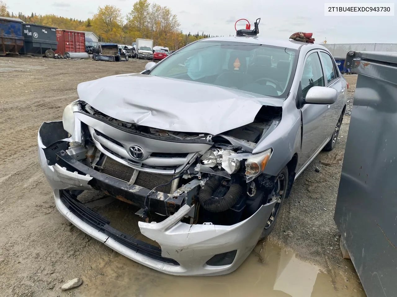 2013 Toyota Corolla Base VIN: 2T1BU4EEXDC943730 Lot: 75803314