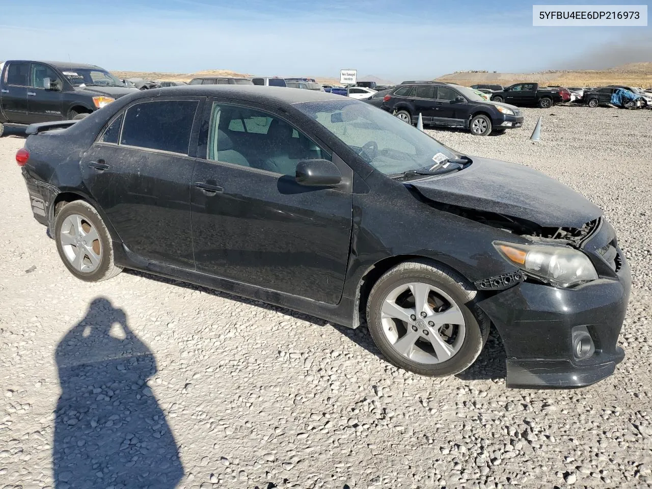 2013 Toyota Corolla Base VIN: 5YFBU4EE6DP216973 Lot: 75865184