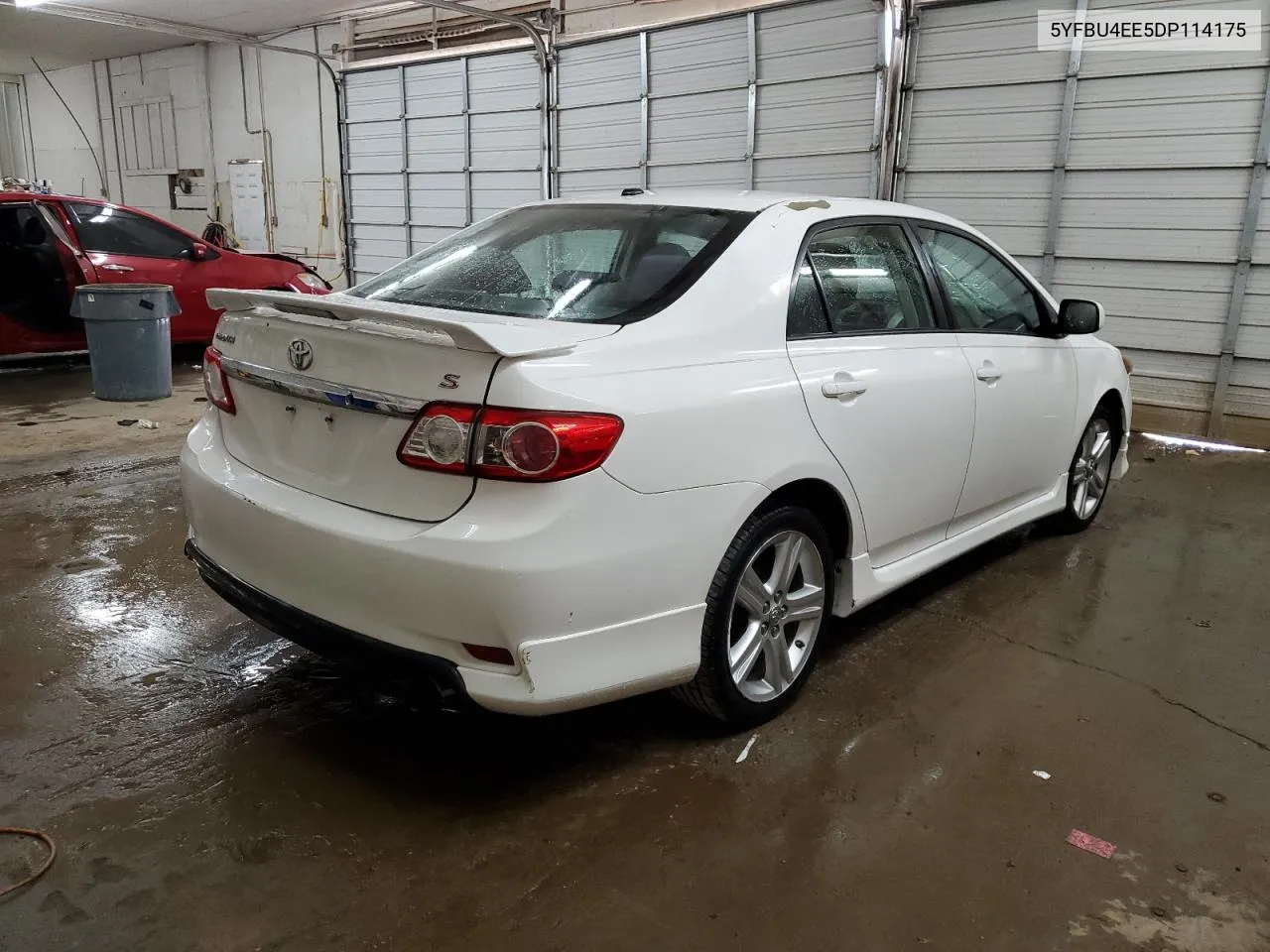 2013 Toyota Corolla Base VIN: 5YFBU4EE5DP114175 Lot: 76107134