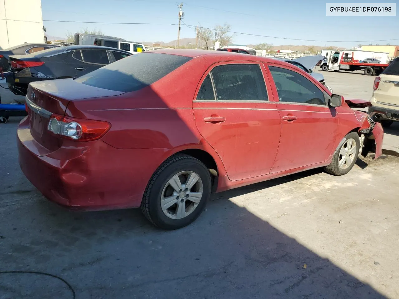 2013 Toyota Corolla Base VIN: 5YFBU4EE1DP076198 Lot: 76134744