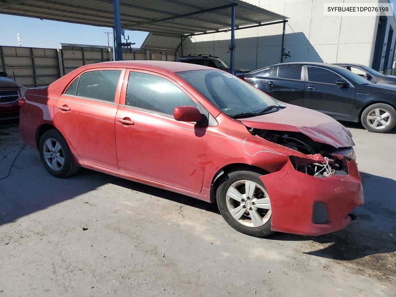 2013 Toyota Corolla Base VIN: 5YFBU4EE1DP076198 Lot: 76134744