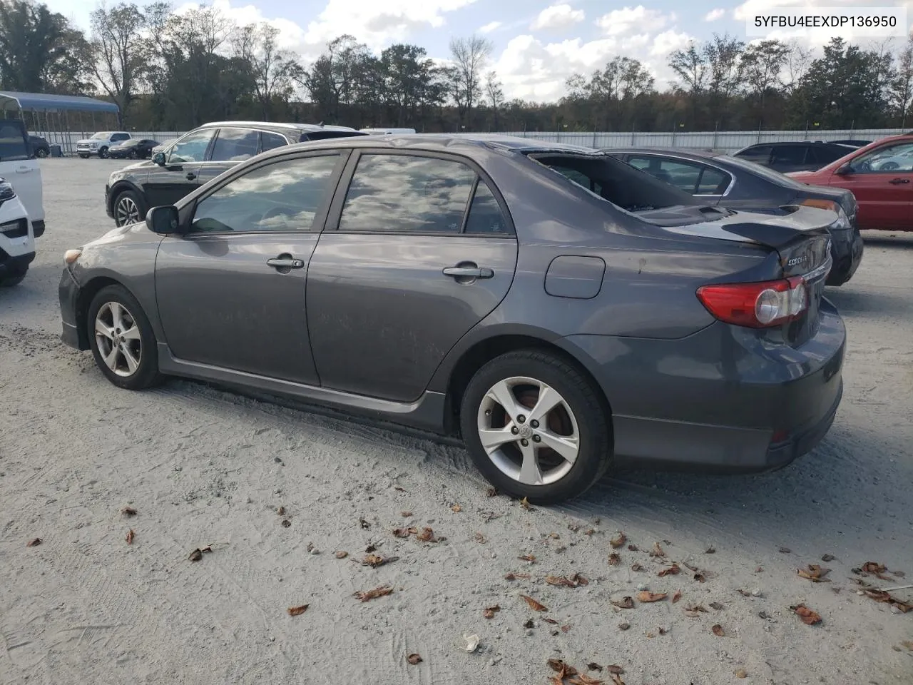 2013 Toyota Corolla Base VIN: 5YFBU4EEXDP136950 Lot: 76200654