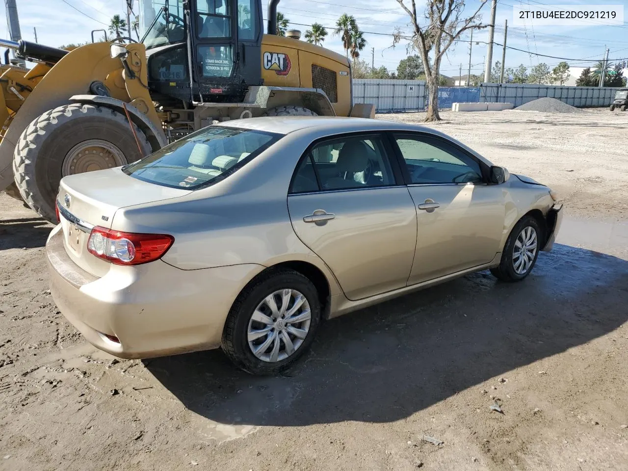 2013 Toyota Corolla Base VIN: 2T1BU4EE2DC921219 Lot: 76262824