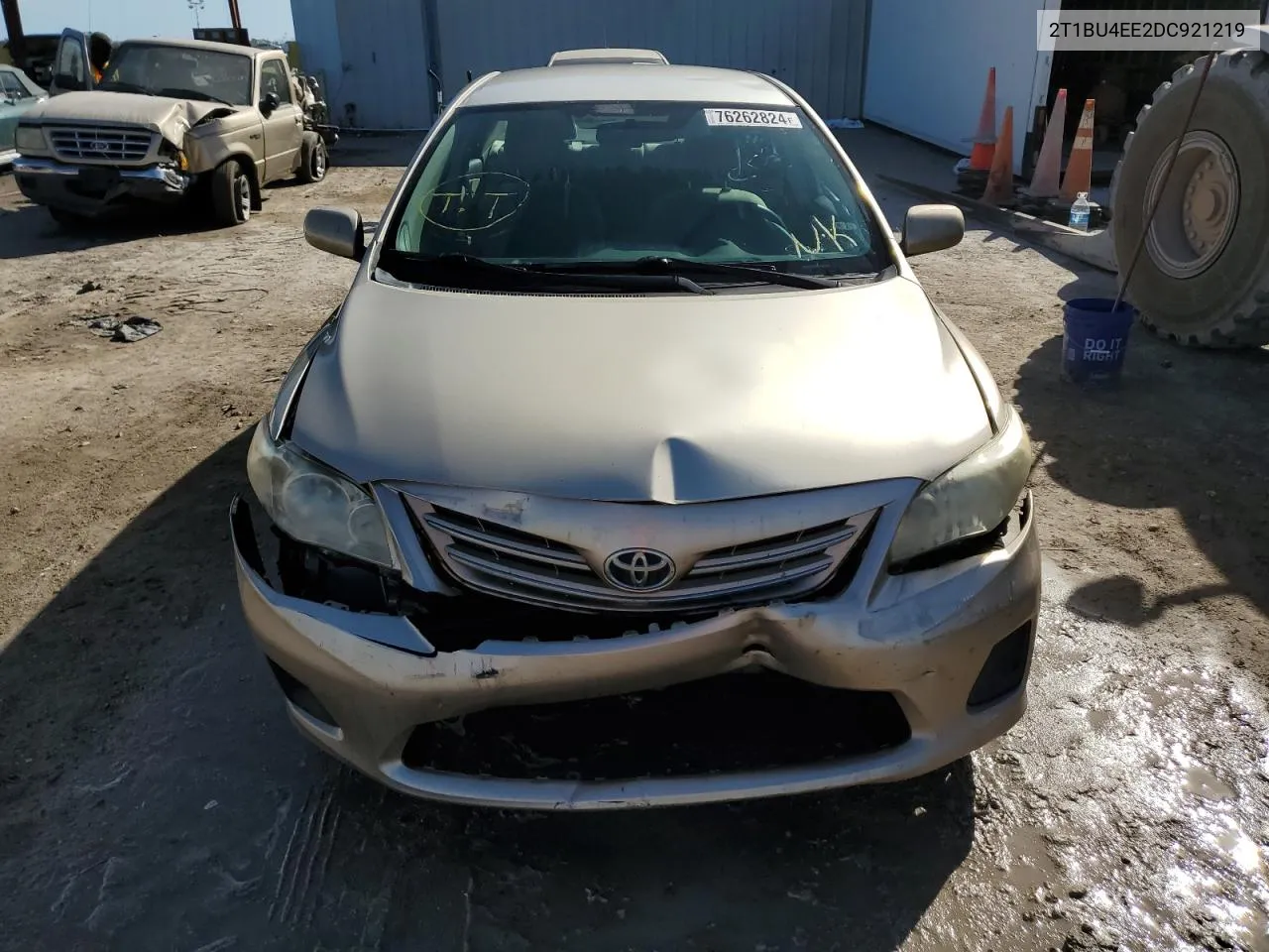 2013 Toyota Corolla Base VIN: 2T1BU4EE2DC921219 Lot: 76262824