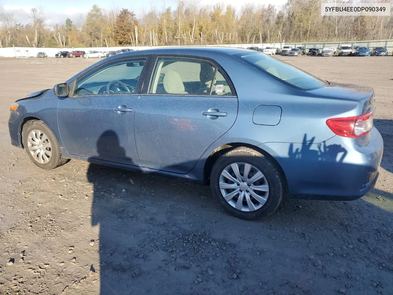 2013 Toyota Corolla Base VIN: 5YFBU4EE0DP090349 Lot: 76329104