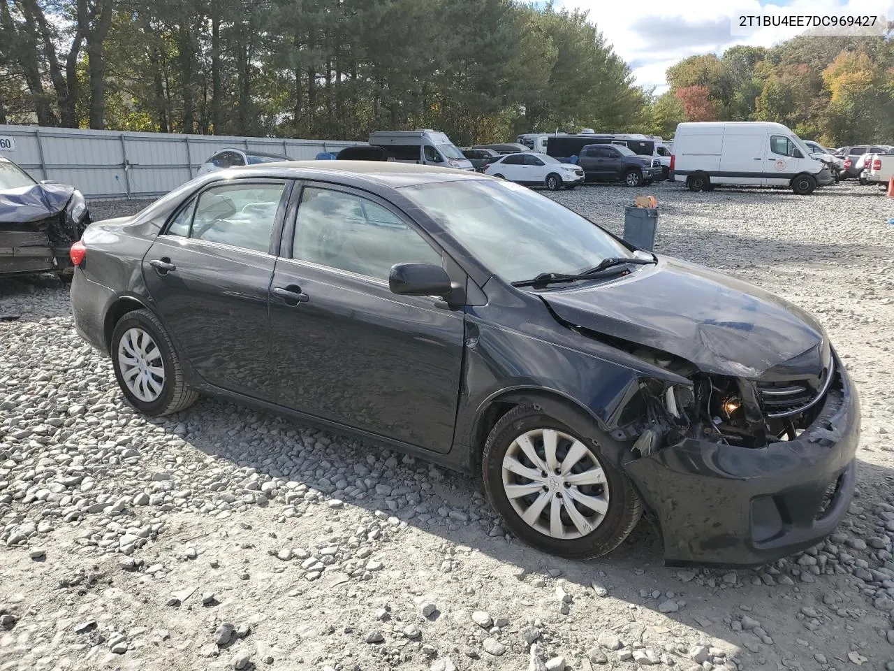 2013 Toyota Corolla Base VIN: 2T1BU4EE7DC969427 Lot: 76410634