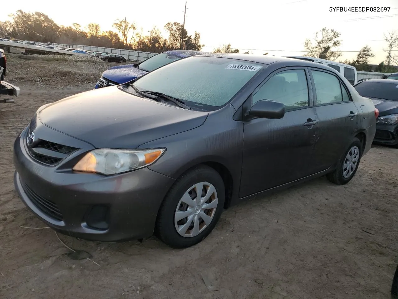 2013 Toyota Corolla Base VIN: 5YFBU4EE5DP082697 Lot: 76552934