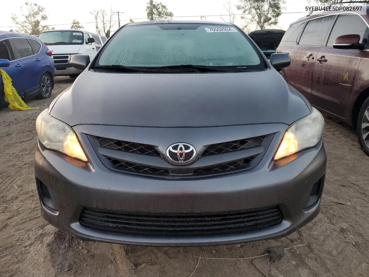 2013 Toyota Corolla Base VIN: 5YFBU4EE5DP082697 Lot: 76552934