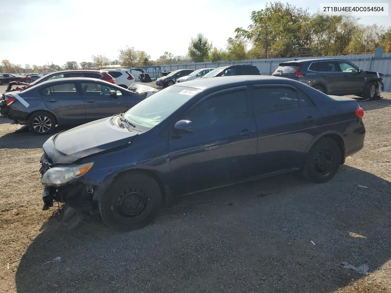 2013 Toyota Corolla Base VIN: 2T1BU4EE4DC054504 Lot: 76675444