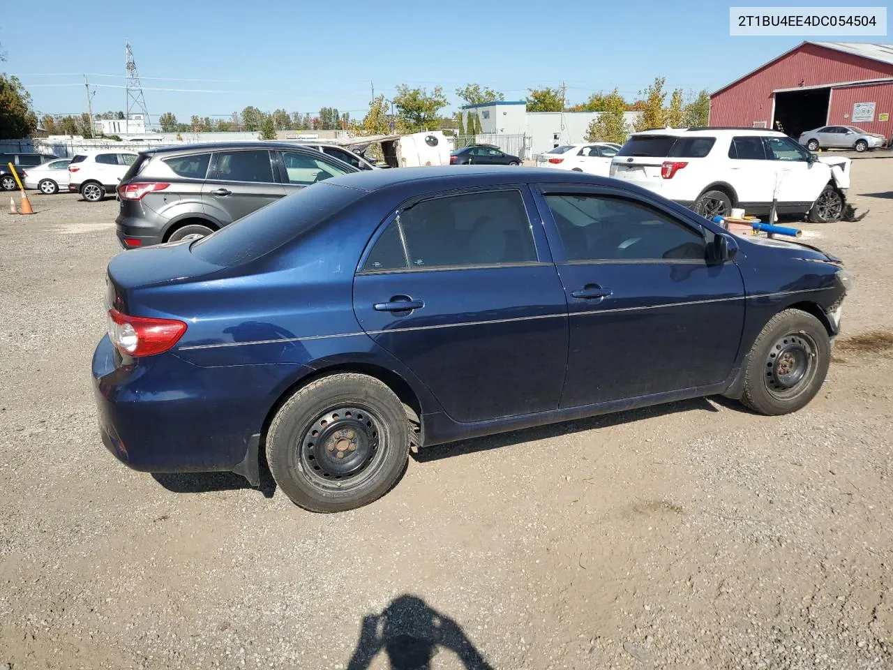 2013 Toyota Corolla Base VIN: 2T1BU4EE4DC054504 Lot: 76675444