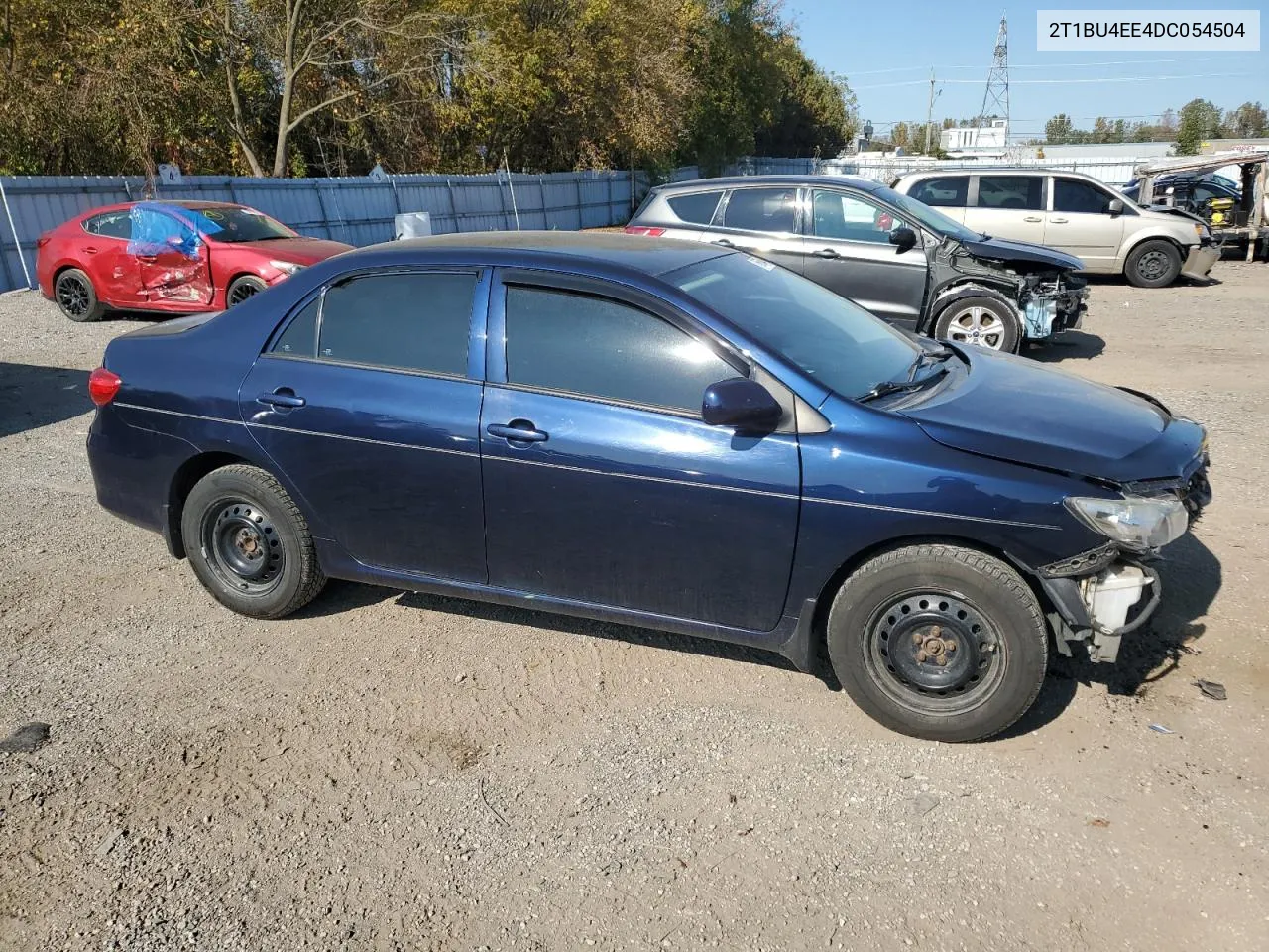 2013 Toyota Corolla Base VIN: 2T1BU4EE4DC054504 Lot: 76675444