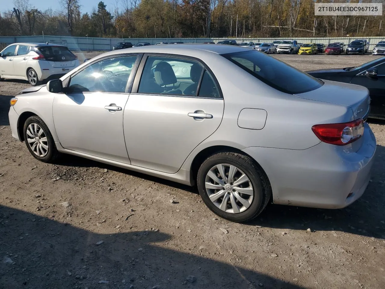 2013 Toyota Corolla Base VIN: 2T1BU4EE3DC967125 Lot: 76699014