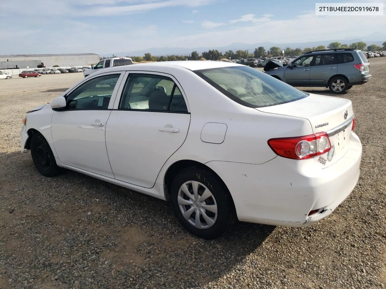 2013 Toyota Corolla Base VIN: 2T1BU4EE2DC919678 Lot: 76828444