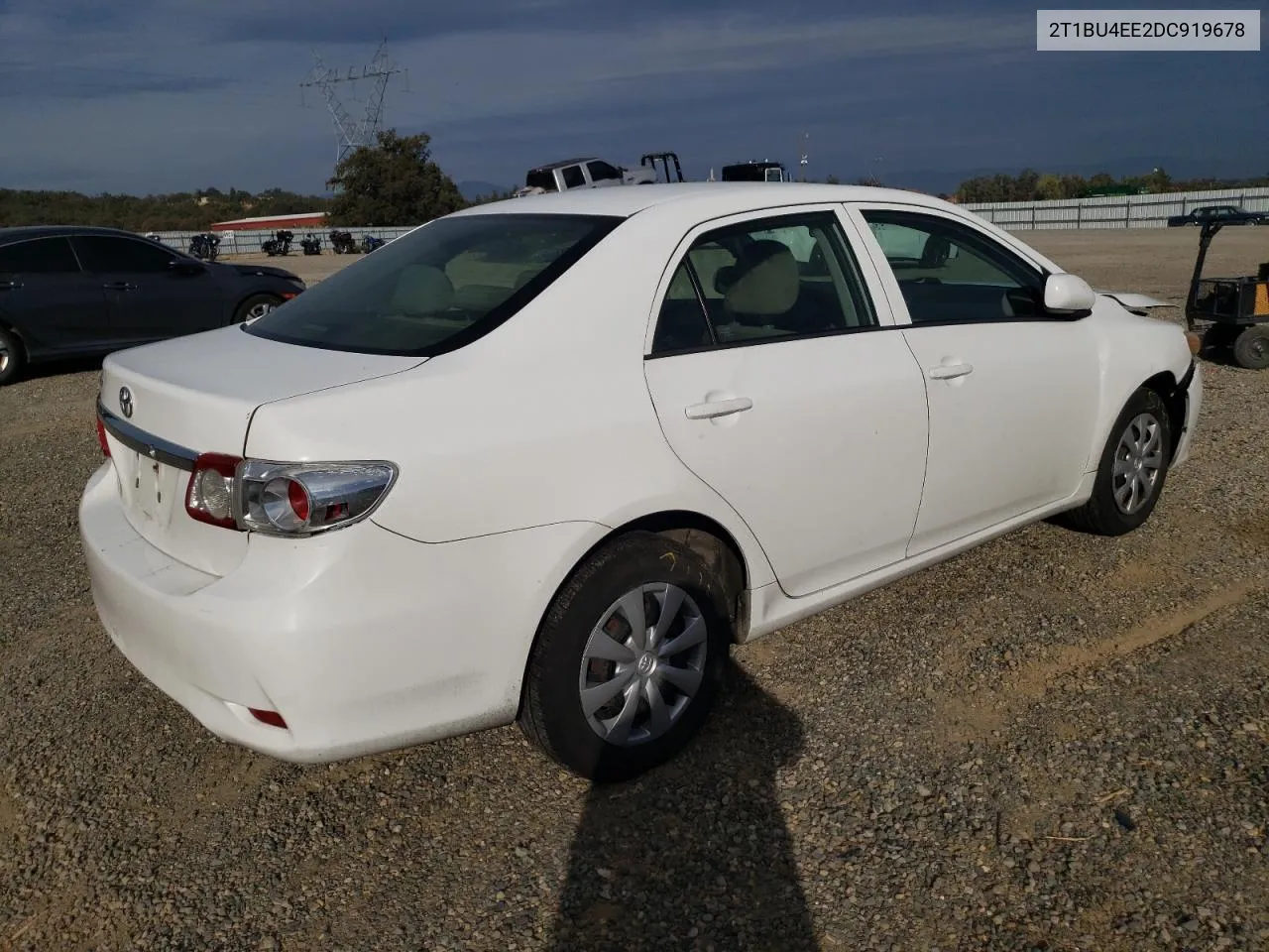 2013 Toyota Corolla Base VIN: 2T1BU4EE2DC919678 Lot: 76828444