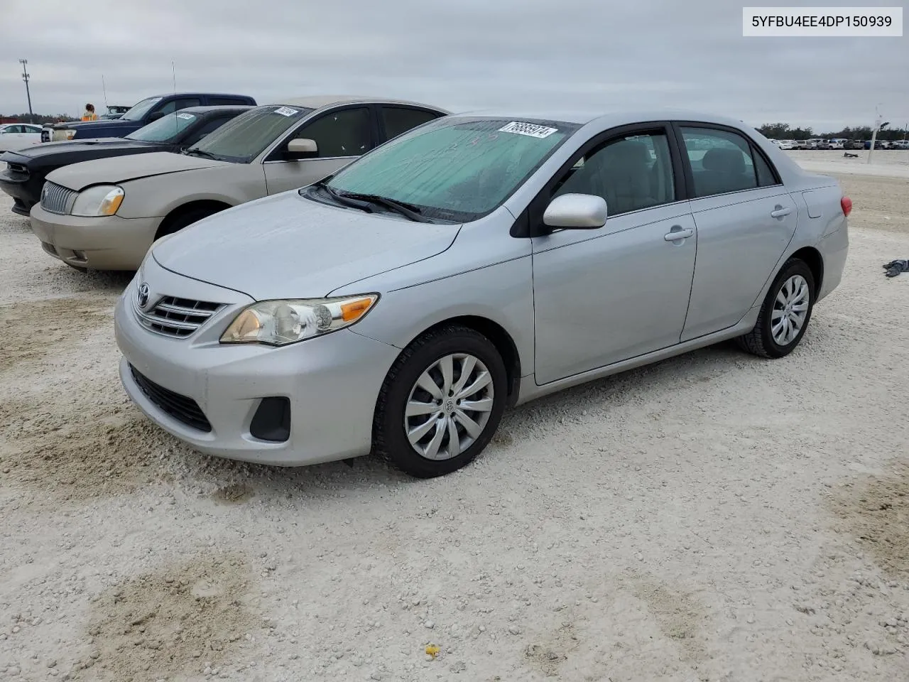 2013 Toyota Corolla Base VIN: 5YFBU4EE4DP150939 Lot: 76885974