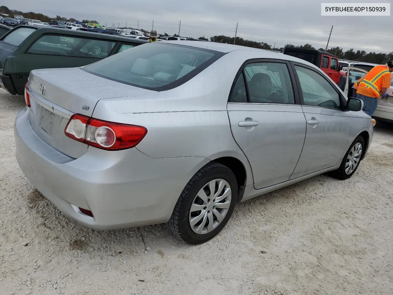 2013 Toyota Corolla Base VIN: 5YFBU4EE4DP150939 Lot: 76885974