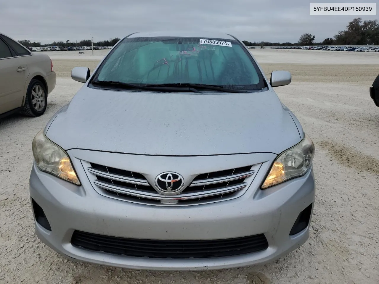 2013 Toyota Corolla Base VIN: 5YFBU4EE4DP150939 Lot: 76885974