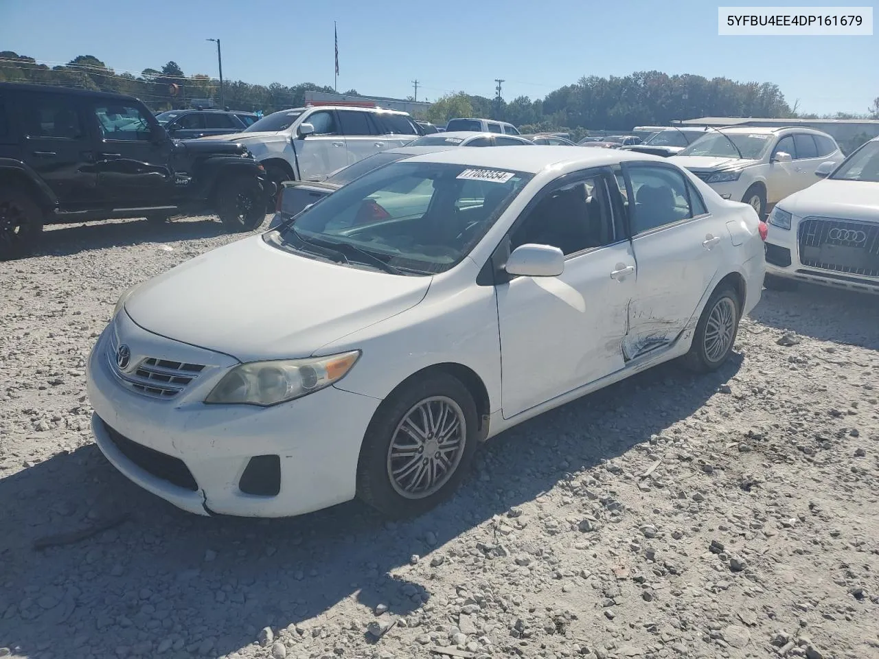 2013 Toyota Corolla Base VIN: 5YFBU4EE4DP161679 Lot: 77083554