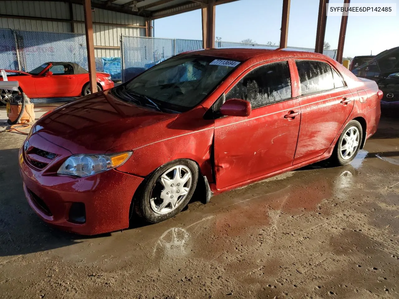 2013 Toyota Corolla Base VIN: 5YFBU4EE6DP142485 Lot: 77113694