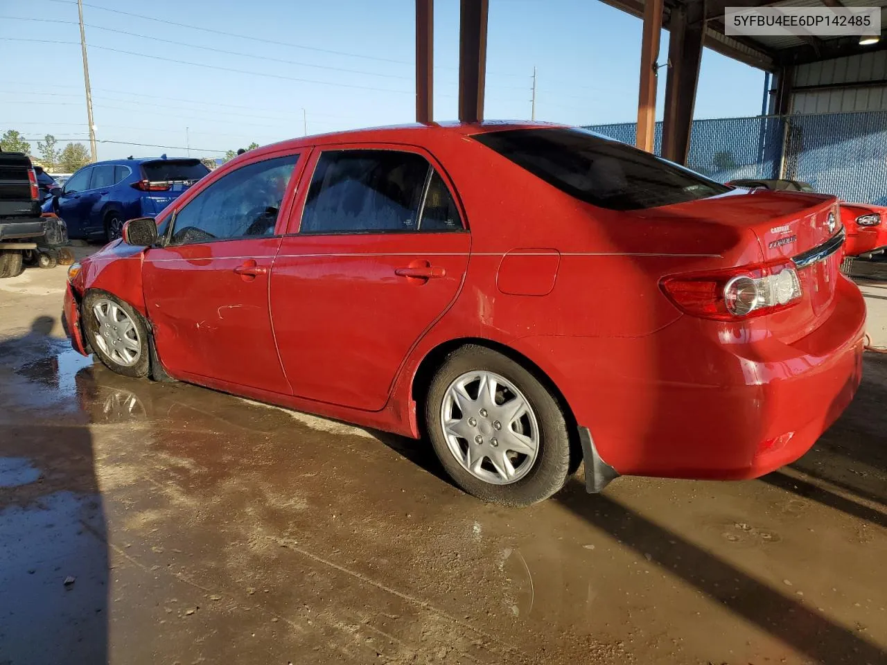 2013 Toyota Corolla Base VIN: 5YFBU4EE6DP142485 Lot: 77113694