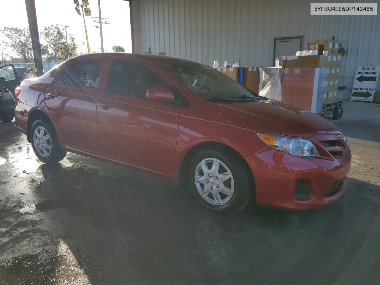 2013 Toyota Corolla Base VIN: 5YFBU4EE6DP142485 Lot: 77113694