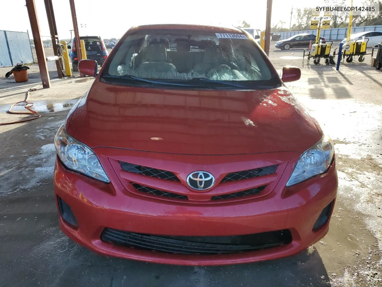 2013 Toyota Corolla Base VIN: 5YFBU4EE6DP142485 Lot: 77113694