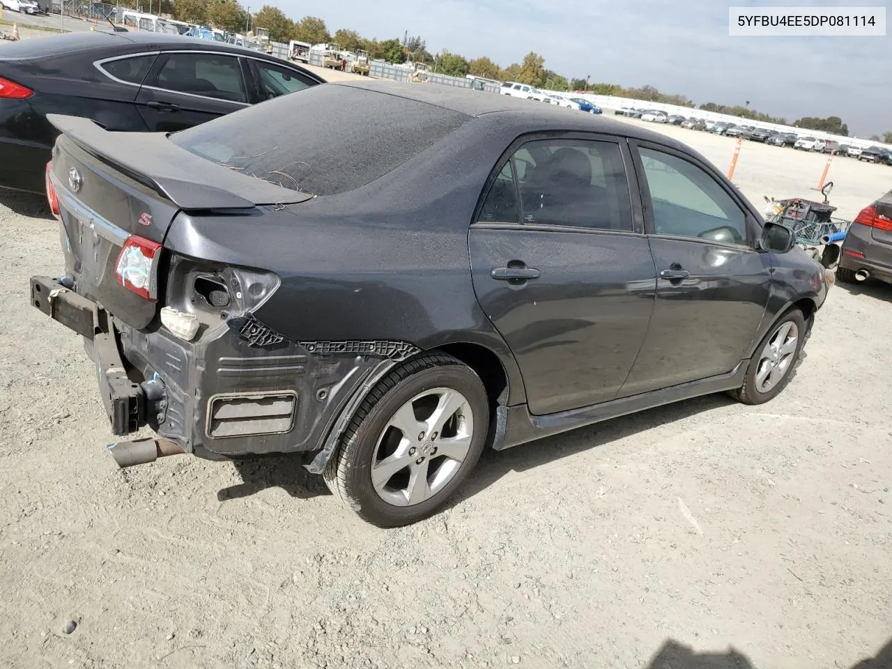 2013 Toyota Corolla Base VIN: 5YFBU4EE5DP081114 Lot: 77144444