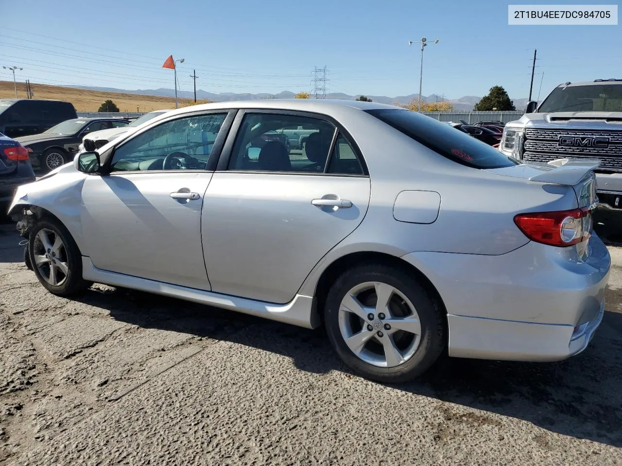 2013 Toyota Corolla Base VIN: 2T1BU4EE7DC984705 Lot: 77371314